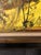 1970s 1976 Mid-Century Modern Morris Katz Original Impasto Bird Landscape Painting For Sale - Image 5 of 10