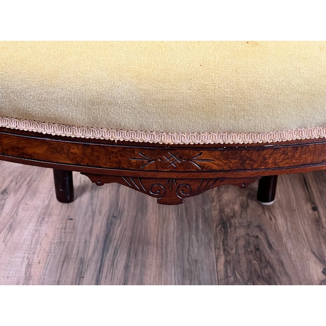 Fine Antique Pair Renaissance Revival Walnut Side Chairs Attr. John Jelliff, Newark C. 1880 For Sale - Image 13 of 18