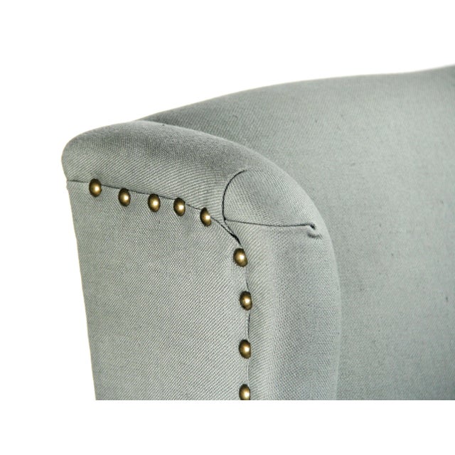 2020s Leyland Bench in Gray For Sale - Image 5 of 7