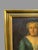 Antique Victorian Gilt Framed Oil Painting on Board of a Noble Woman This antique oil on board painting, dating to circa...