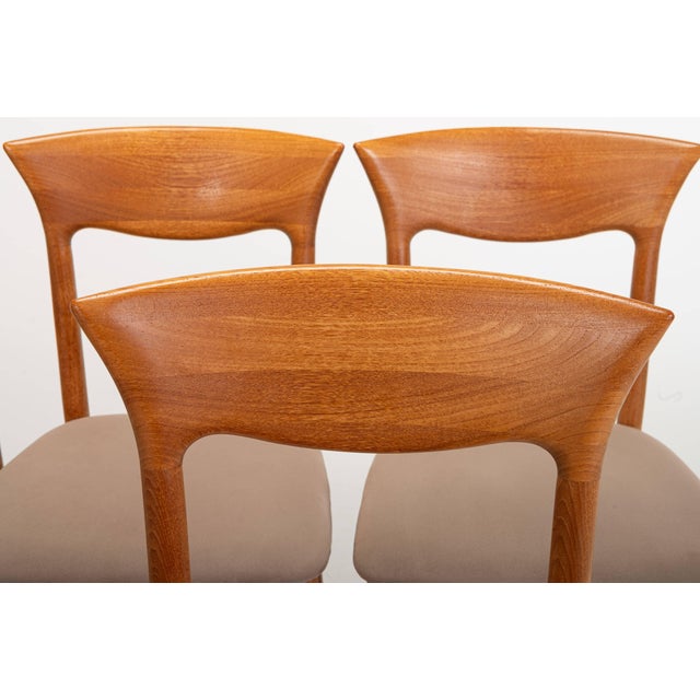 Dining Chairs by Juul Kristensen for JK Denmark, 1960s, Set of 6 For Sale - Image 9 of 15