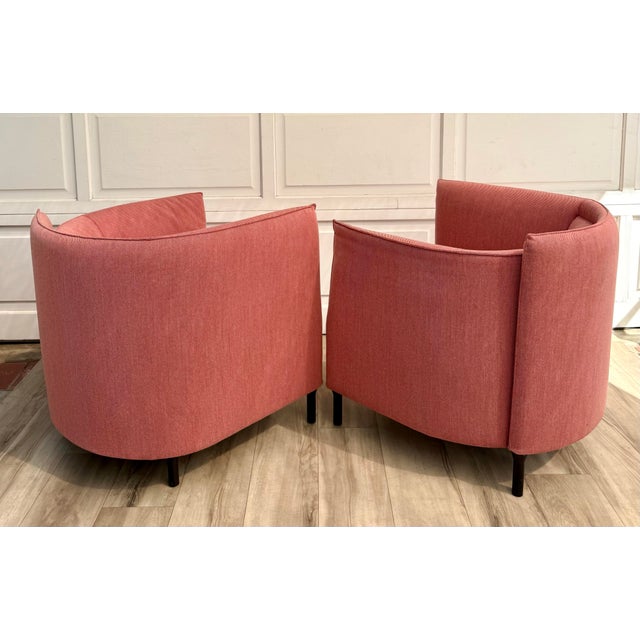 Pair of Philippe Nigro Hémicycle Armchairs for Ligne Roset For Sale - Image 9 of 18