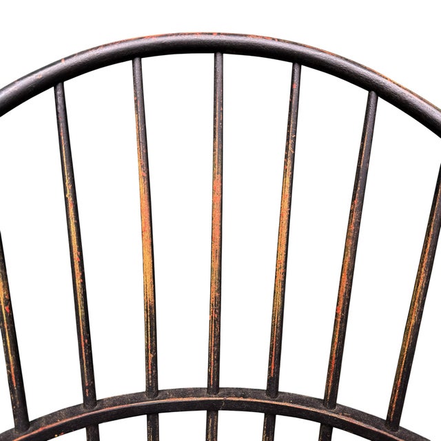 Set of Six American Hoopback Windsor Dining Chairs For Sale - Image 9 of 18