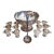 Mid 20th Century Japanese Silver Plate Punch Bowl Set W/ 12 Cups & Ladle — Holiday Entertaining For Sale