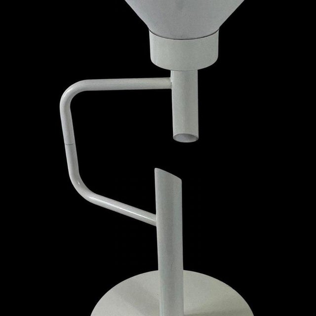 Pop Art / Space Age Funnel Shaped Lamp with Adjustable Base For Sale - Image 4 of 7