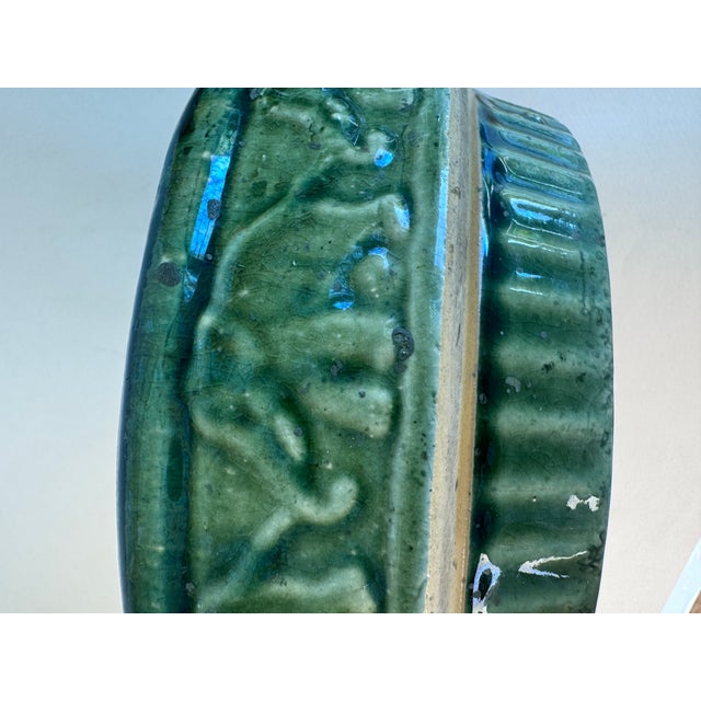 McCoy Bulb Planter Dish With Elephants For Sale In San Francisco - Image 6 of 9