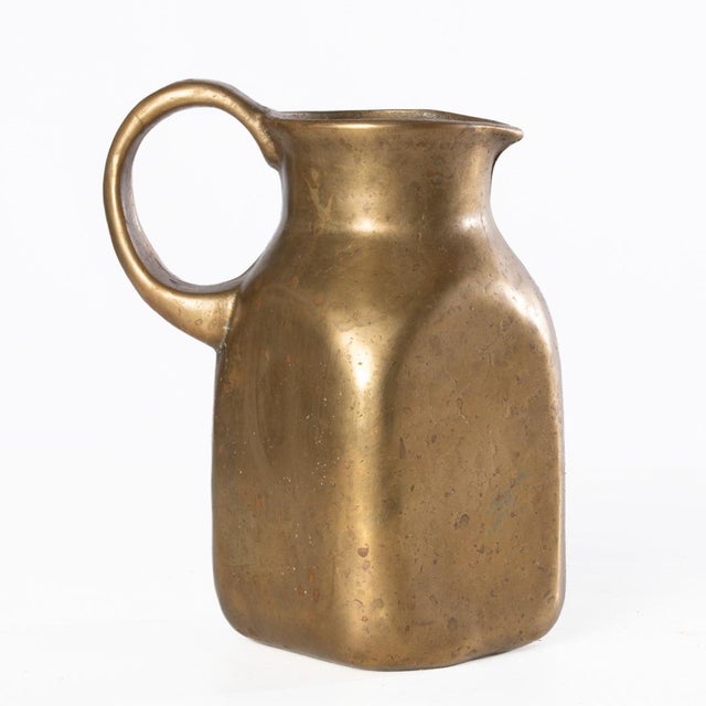 Solid Brass or Bronze Pitcher For Sale - Image 4 of 8