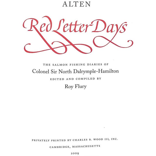 FLURY, Roy [106] pp. Privately Printed by Charles B. Wood III 2009 10 1/4" x 8" There are 150 copies of the standard...