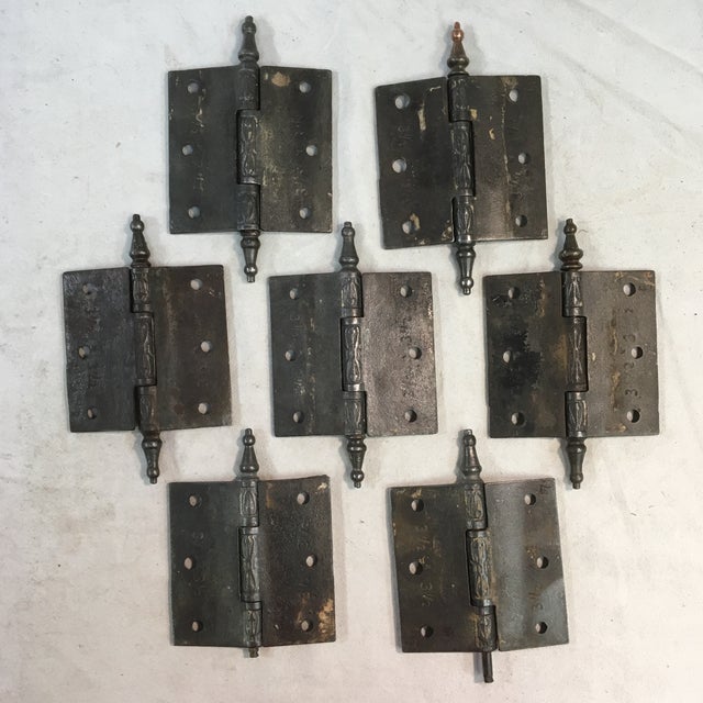 Antique Victorian Eastlake Steeple Tip Door Hinges Set of 7 Chairish