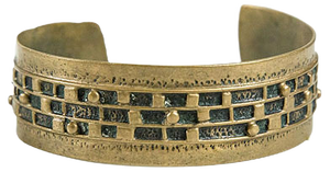 Mid-Century Handcrafted Copper Bracelet, 1970s