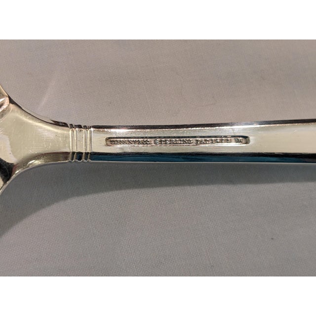 Sterling Silver Tiffany "Windham" Serving Cold Meat Fork, No Monograms For Sale In Washington DC - Image 6 of 11