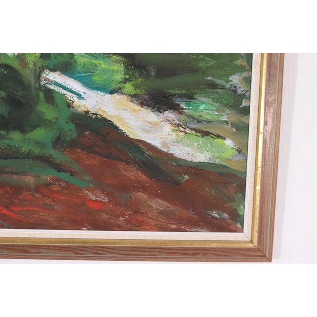 Alf Samuelsson, Lush Landscape, 1960s, Oil on Canvas, Framed For Sale - Image 10 of 18