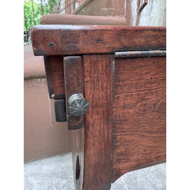 19th Century French Provencial Antique Petite Secrétaire/Side Table/Writing Desk For Sale In New York - Image 6 of 18