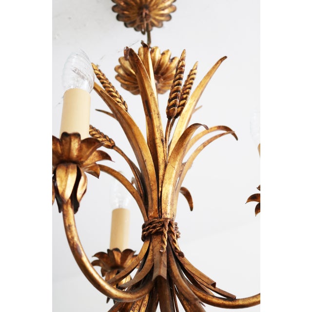 1970s Hollywood Regency Chandelier by Hans Kögl, 1970s For Sale - Image 5 of 9