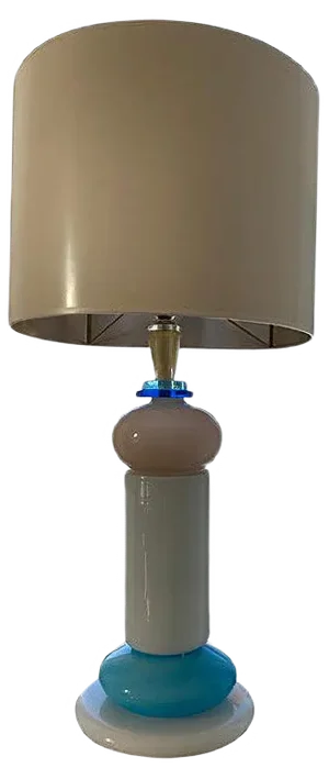 Mid-Century Murano Glass Table Lamp