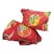 Colorful Linen Pillow Cases Vibrant Abstract Sun & Animal Art Cushions Set of 3 For Sale