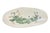 This handcrafted ceramic charger platter showcases a botanical motif brought to life with relief detailing. Set against a...