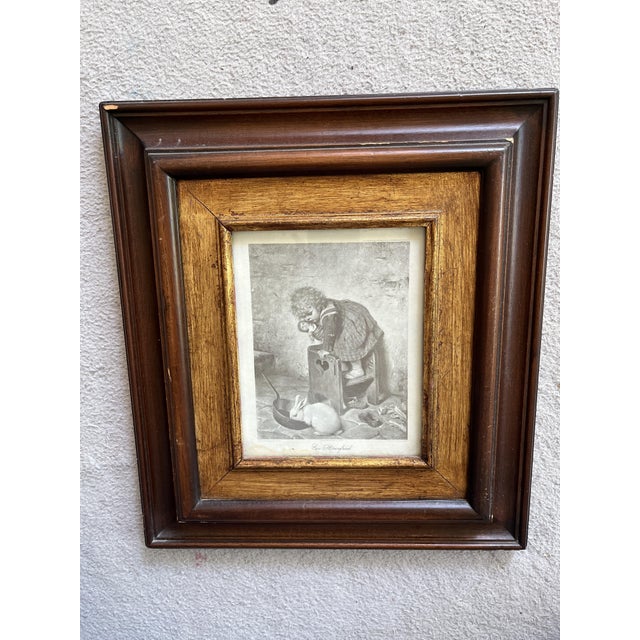 1920s Hermann Kaulbach, Ein Störenfried, Late 19th Century, Screenprint, Framed For Sale - Image 5 of 10