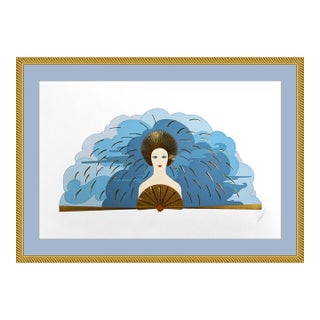 1980s The Storm, Erté For Sale