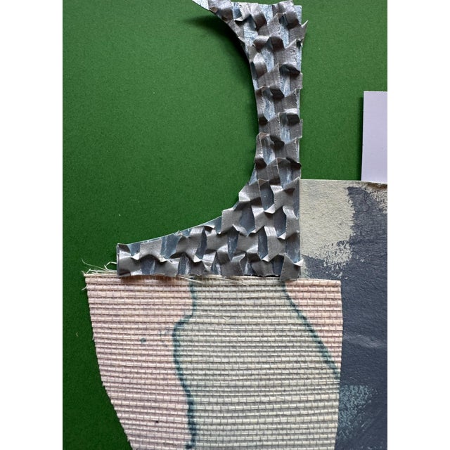 2020s "Pop Music 4" Original Mixed-Media Collage on Paper by Zac Woodiel For Sale - Image 5 of 9