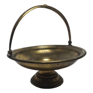 Art Nouveau Fruit Basket from Bracia Buch, 1890s For Sale