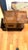 Art Deco Art Deco Wood Side Table With Cabinet Door and Magazine Rack For Sale - Image 3 of 4