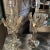 Mid-Century Modern Vintage Mid 20th Century Clear Coral Resin Table Lamps - a Pair For Sale - Image 3 of 12
