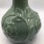 Celadon Style Climbing Rose Pattern Porcelain Vase For Sale - Image 12 of 13