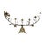 French 19th Century Brass Altar Candelabra For Sale