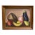 Vintage Mid Century 1965 Fauvist Style Vegetables Still Life Oil Painting on Board For Sale