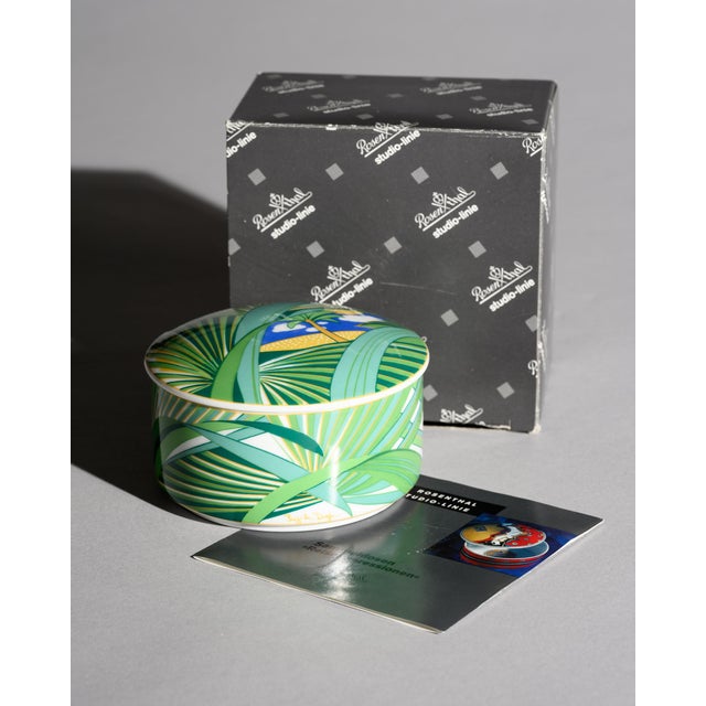 Rosenthal studio-line “a day in the caribbean” collector’s box no. 2 by brigitte doege, germany, c. 1980s–1990s a...