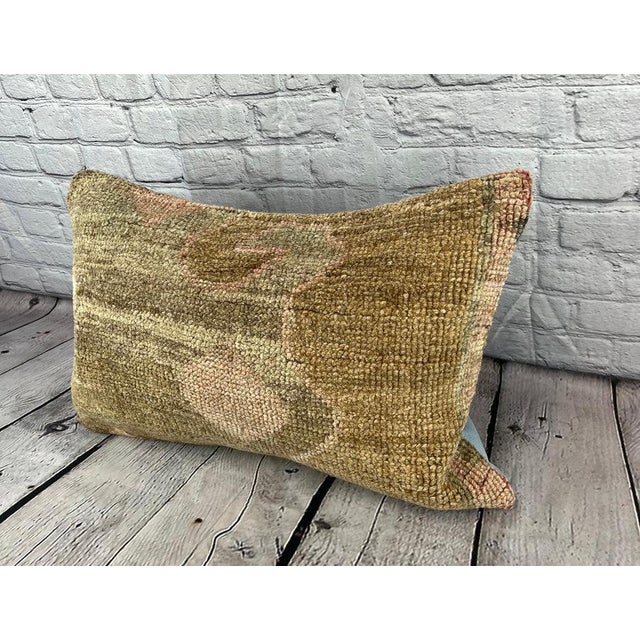 Vintage Pillow Case Turkish Rug Pillow Decorative Rug Pillow Dry cleaning only. PILLOW INSERT IS NOT INCLUDED