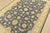 A traditional Ziegler rug hand-knotted with fine wool on a cotton foundation. This rug features a botanical design set...