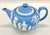 Vintage Mid Century 1960s Wedgwood Jasperware Sacrifice Teapot For Sale - Image 10 of 11