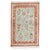 Late 20th Century Rare Finely Woven Persian Silk Qum, Handmade Oriental Rug, Sky Blue and Red For Sale - Image 11 of 17