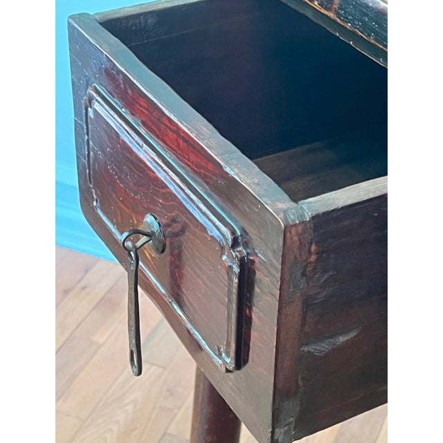 Chinese 19th Century Lacquered Elm Alter Console Table For Sale In Philadelphia - Image 6 of 13