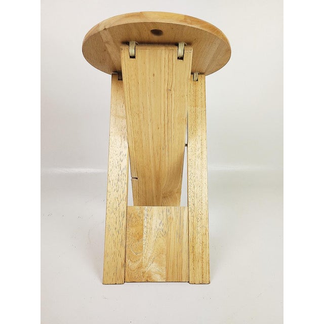 Light Yellow Suzy Stool by A. Reed for Princes Design Works Ltd, 1980s For Sale - Image 8 of 13