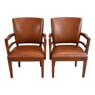 Gregson MFG Co (n.c.) Mid-20th-Century Vintage Executive Office Chairs (Set of 2) For Sale