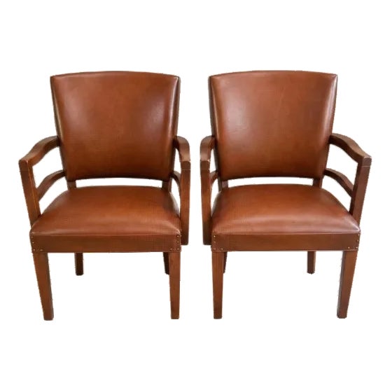 Gregson MFG Co (n.c.) Mid-20th-Century Vintage Executive Office Chairs (Set of 2) For Sale