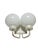 The art deco wall lamp is from the 70s. Condition is good. This piece has an attribution mark, I am sure that it is...