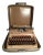 Vintage Tower Tabulator Typewriter with Case & Key For Sale