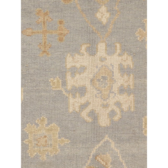 Blue Classic Style Oushak Rug 9' X 13' For Sale - Image 8 of 8