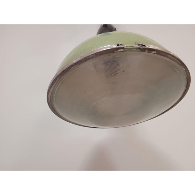 Rare industrial pendant lamp from the soviet era (1960s) this distinctive pendant lamp dates from the mid-20th century and...