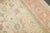 Ivory Peach Square Antique Oushak Large Square Rug no. 10968 For Sale In New York - Image 6 of 14