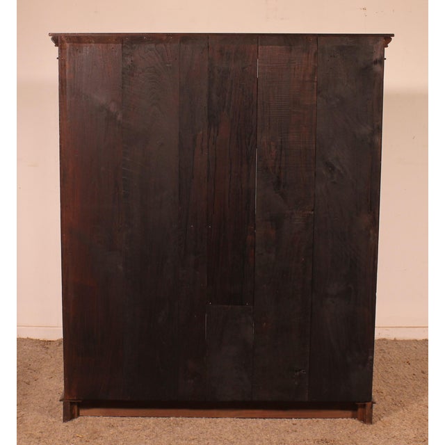 Open Bookcase in Rosewood For Sale - Image 5 of 12