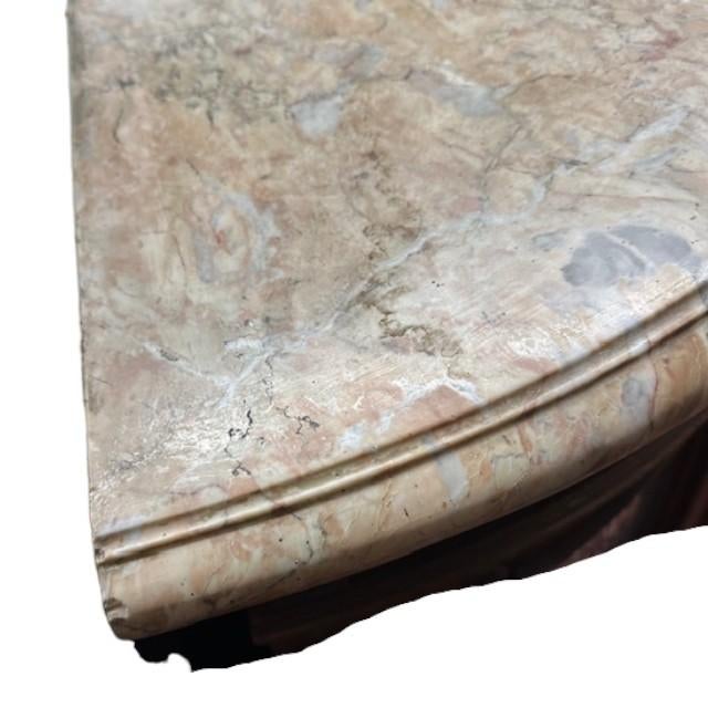 Late 19th Century French Louis XV Style Walnut Marble Top Buffet For Sale - Image 14 of 14