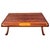 Late 20th Century Neoclassical Flame Mahogany & Satinwood Inlaid Curule Coffee Table For Sale - Image 9 of 18