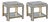 Oliver Side Tables by Lilian August, Set of 2 For Sale