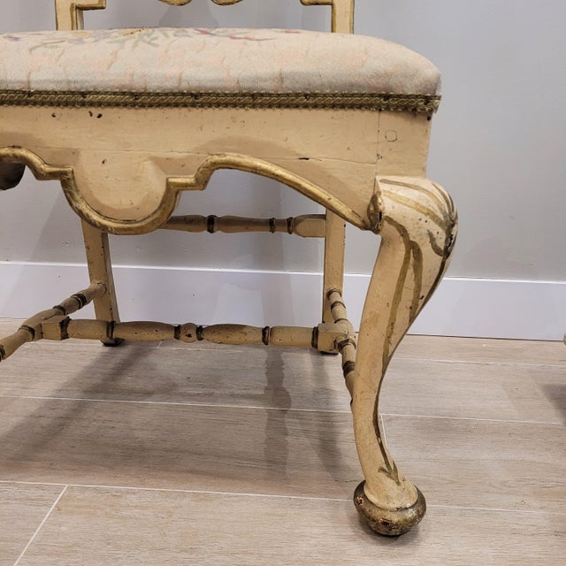 19th Century Baroque Chair Heraldic Emblem, Spain For Sale - Image 14 of 18