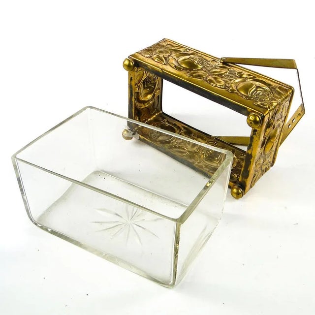 Polish Art Nouveau Fruit Basket by Plewkiewicz, 1890s For Sale - Image 4 of 13